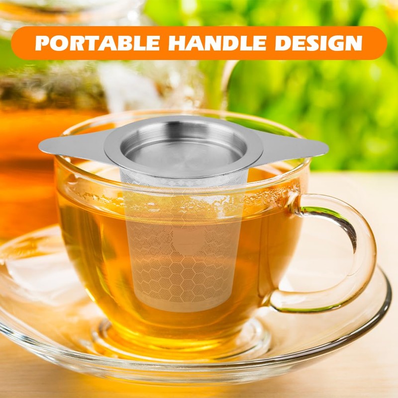 2-Pack Loose Leaf Tea Infusers, 316 Stainless Steel Strainers with