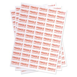 650 Fragile - Handle with Care Labels Small Stickers