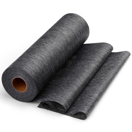 UzecPk Medium Weight Interfacing Fabric for Sewing: 12" X 30yd Fusible Interfacing for Sewing Iron-On Non-Woven Single-Sided Polyester Fabric for DIY Crafts Supplies Quilting Collars Cuffs