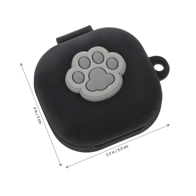 TEHAUX 1Pc Cartoon Wireless Earphone Protective Cover with Finger Ring