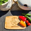 laser-diele Chopping Board with Name - Wooden Board with Engraving