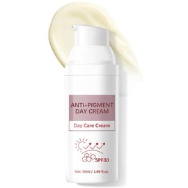 Anti-Pigment Cream with SPF 30-Hyperpigmentation Treatment Day Cream- Licorice, Chamomile & Centella Anti-Pigmentation Defense-Targets Dark Spots, Uneven Tone & Sun Damage with Green Tea