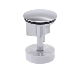 WENKO Pop-up Plug Ø 38,5 mm, Silver, 4 x 4 x 6 cm