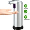Unbranded Stainless Steel Automatic Soap Dispenser Touch less Smart Infrared