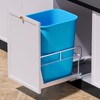 Insputer Pull Out Trash Can Under Cabinet with Soft-Close Slides,