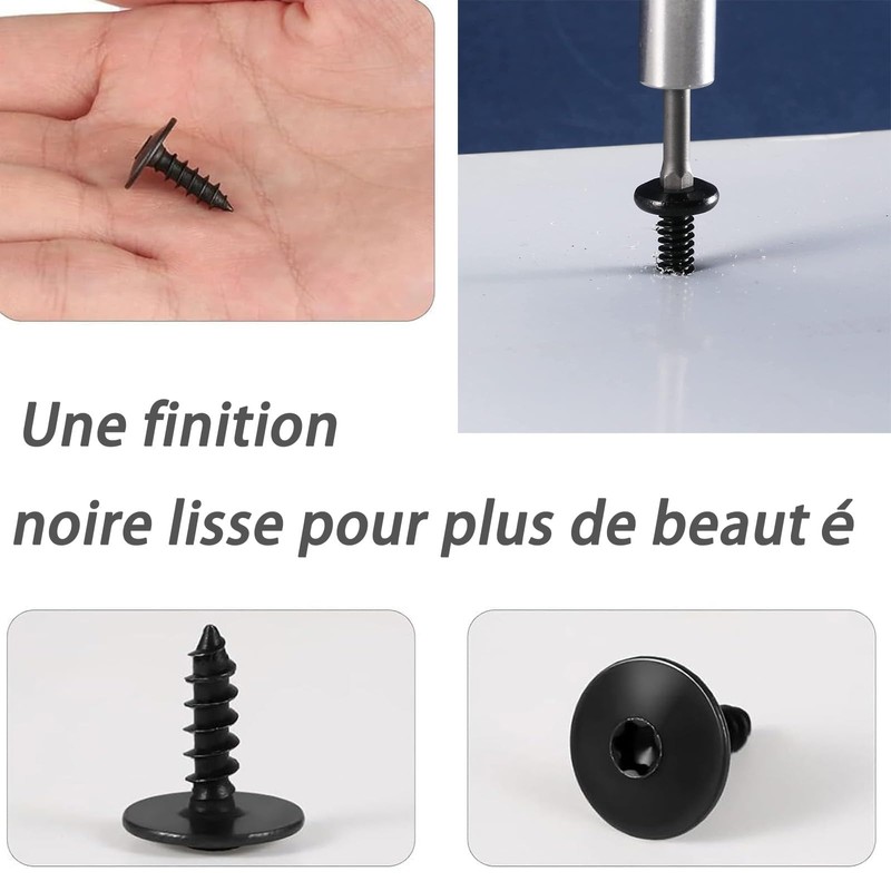 ANBOO M5 x 16mm Self Tapping Self Tapping Screws Metal
