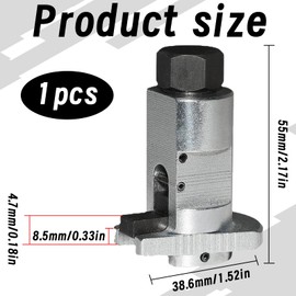 AONAYO Automotive Shock Absorber Tool, Wheel Bearing Seat Expander, Universal Suspension Strut Spreader, Steel Shock Absorber Tool, Suitable for Shock Absorber Removal and Automotive Maintenance