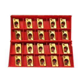 GBJ APMT1604 PDER APMT160408PDER Insertos de fresado Herramientas de corte para insertos de fresado BAP400R Portaherramientas de procesamiento de piezas de acero duro