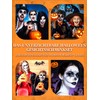 Oiomniv Halloween Make-Up Black White Set Carnival Make-Up Face Paint