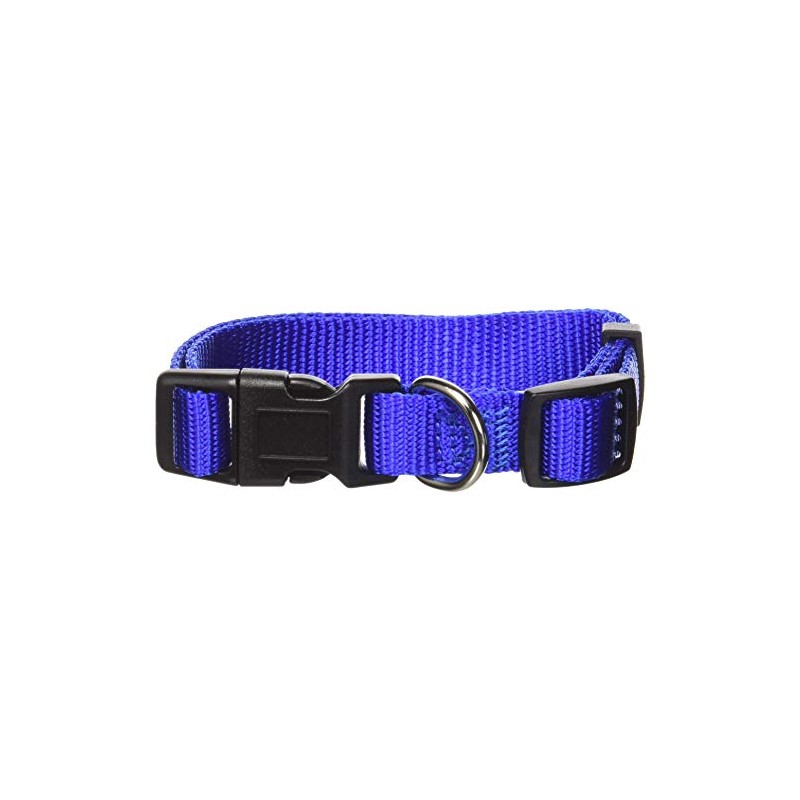 Petmate Adjustable Collar, 5/8 by 10 by 16-Inch, Blue