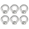 PATIKIL Ring Nut Eye Nut M3, 6 Pieces 304 Stainless
