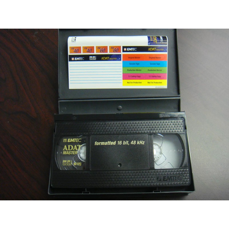 Emtec ADAT6016BIT - ADAT 60 Minute 16 BIT Formatted Extended