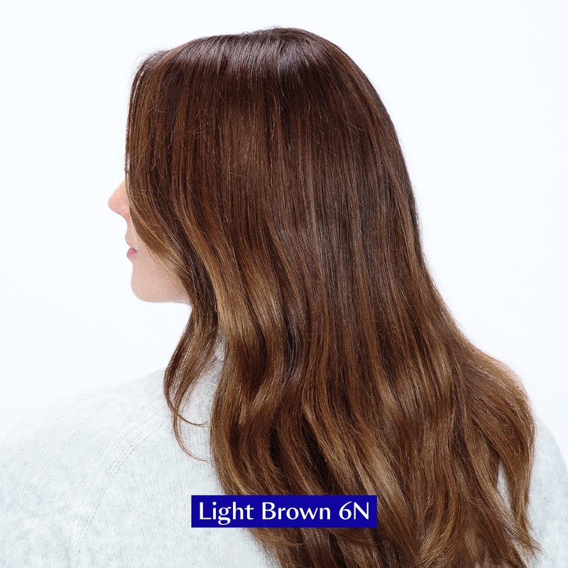 eSalon Permanent Hair Colour Set in Light Brown 6N