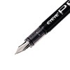 EYEYE Disposable Fountain Pens Fine Point, 8 Pack Black Pens