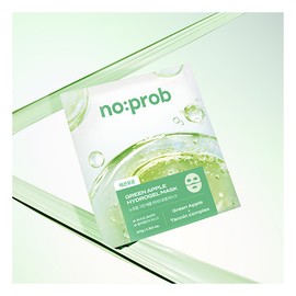 노프랍 /매끈모공 그린 애플 하이드로겔 마스크 (5매입) No Prop / Smooth Pore Green Apple Hydrogel Mask (5 Sheets)