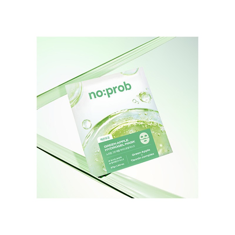 노프랍 /매끈모공 그린 애플 하이드로겔 마스크 (5매입) No Prop /