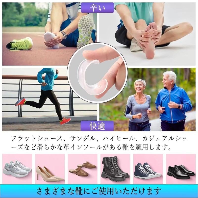 Arch Support for Foots, Shock Absorption, Protective Pad for Foots,