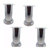 Herrajes Guerrero Pata Para Muebles Salas 12 Cm Alto Paquete De 6 Pzas