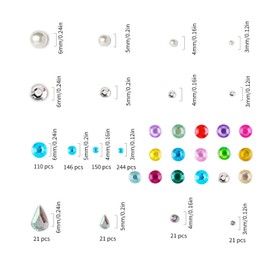 1709 Pcs Sparkling Temporary Tattoos for Women Self-Adhesive Face Gems and Eyelash Pearls Accessories for Makeup Hair Body Jewels Festival Rhinestone Stickers with Tweezers