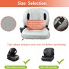 TICSEA Forklift Tractor Seat Cover, 600D Oxford Cloth Weatherproof Durable