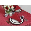DII Solid Napkin Set Collection, 20x20, Wine, 6 Piece