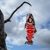 In the Breeze 5120 — Salmon Totem Fish Windsock-Hanging Outdoor