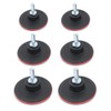 Yuhtech 6 pieces 3 inch/75 mm 4 inch/100 mm 5