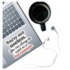 3PCS Funny Sarcastic Quote Sticker – You're Not Useless, Just