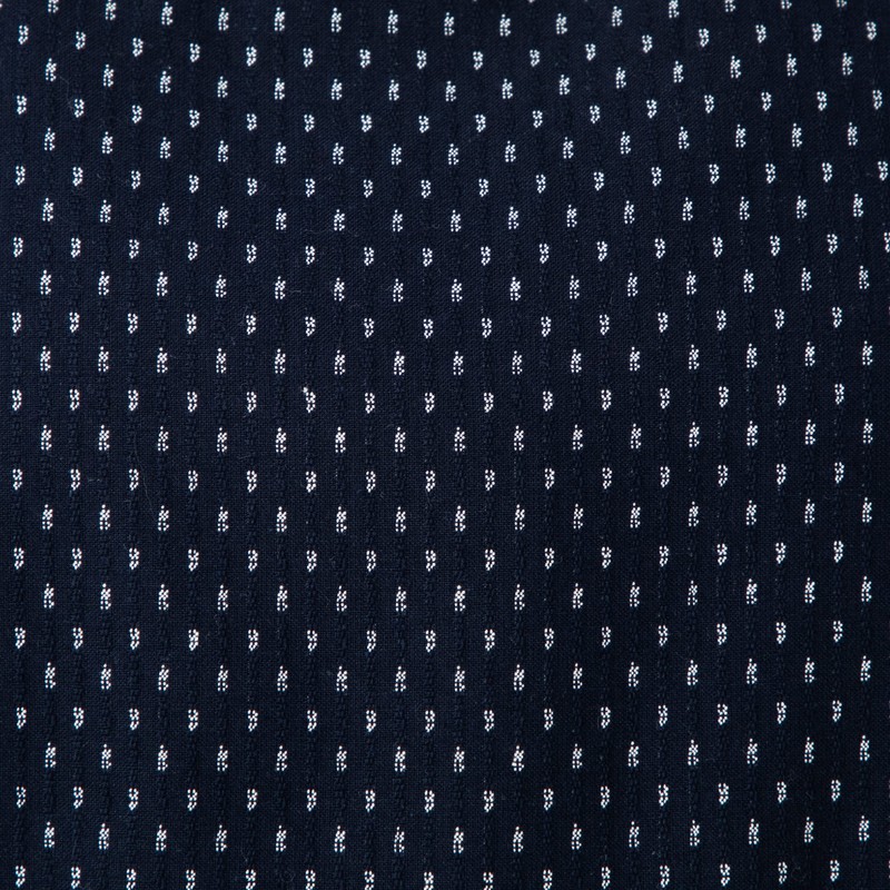 Watanosato Kurume Woven Double Pocket Apron, Navy Blue