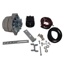 OEG Parts New Alternator Generator Conversion Kit 12V 63 AMP Delco 10 SI Compatible With Ford 1939-1951 8N 2N 9N Tractors with Front Mount Distributors AKT0001, 1100-0530, 400-14142, 9940-0001