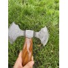 Helko Werk Damascus Steel Handmade Hand Forged Axe ZH50 /helko