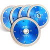 5Pcs/Lot Diapro Tile Blade 4.5" Super Thin Diamond Porcelain Cutting