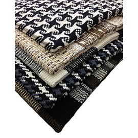 Patchwork Rug Hand-Woven Carpet Rag Rug 70 x 70 cm Cotton, 2, 70 x 70 cm
