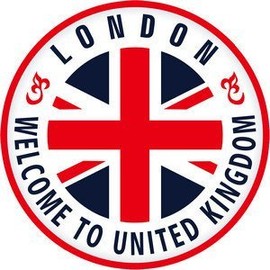 トラベルステッカー イギリス ロンドン 旅行シール~スーツケース・タブレットPCに