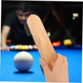 Kisangel Pool Table Brush Sturdy Billiards Brush for Felt Cleaning Pool Table Necessity