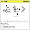 RIDEX Support Joint Guide Joint Front Right