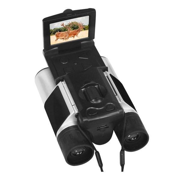 SaiEL Recording Binoculars with Monitor 2.5K Resolution 10X Magnification 8X