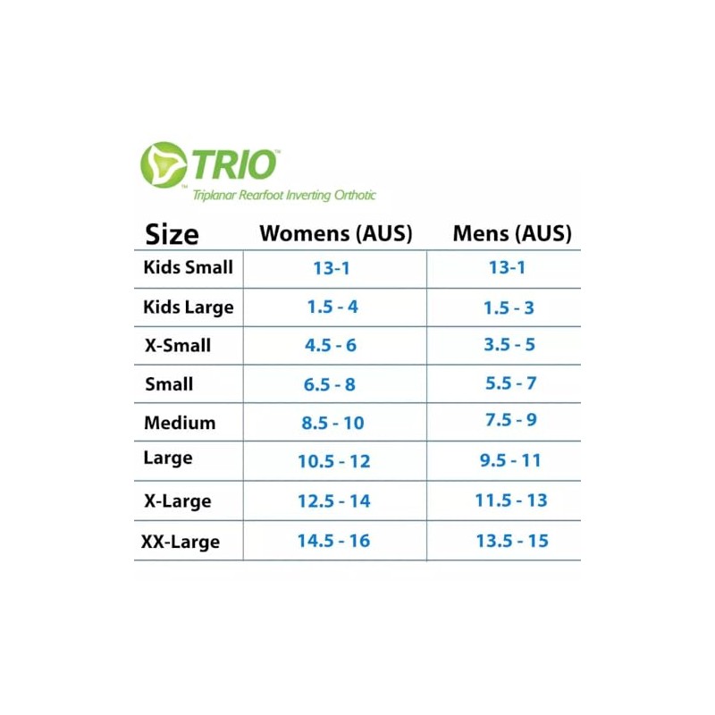Trio 3/4 Length - Medium Density Insoles - Medium (Large)