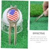 TOVINANNA 3sets Professional Golf Marker Divot Tool Hat Clip Golf