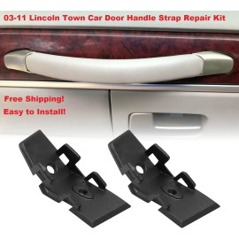 Unbranded 2003-2011 Lincoln Town Car Door Pull Strap Cap Repair Kit (Easy Fix) -FREE SHIP!