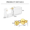 AceFun Helix Piercing Gun Kit, Gold Silver Ear Piercing Gun,
