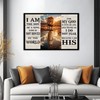 Hzddty Christian Canvas Wall Art, Faith Christ Proverbs Paintings Prints