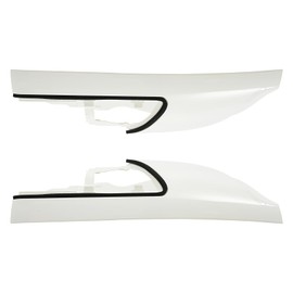 Fronimo 8-98036-525-X Front Left and Right Side Panel Compatible with ISUZU NPR NPR-HD NQR NRR 2008-2020 Driver and Passenger Side White Front Side Panel (Pair)