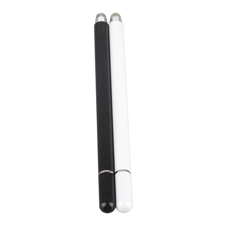2pcs Stylus Black White Magnetic Suction Handwriting Stylus Universal Capacitive