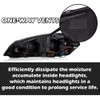 DOTCOM LED DRL Headlights Assembly, Compatible with 2006-2007 Chevy Monte