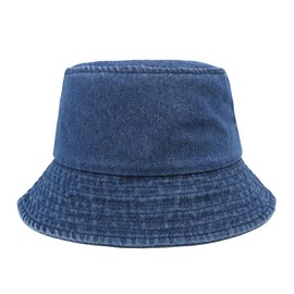 The largest selection Denim Bucket Hat, dark blue denim