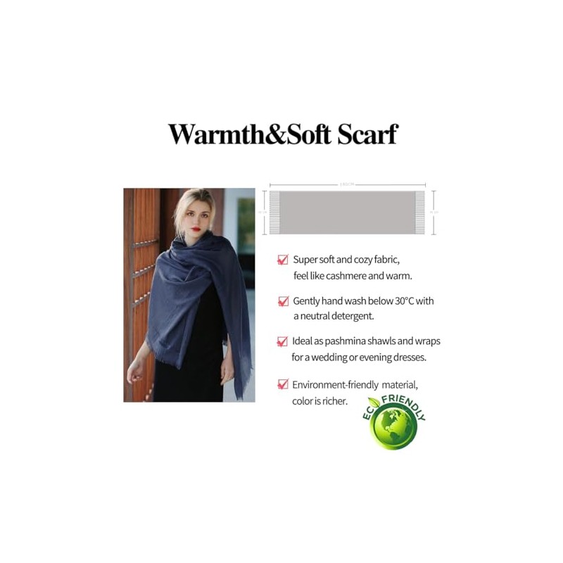Van Der Rich ® - Cotton Blend Scarf 90 cm