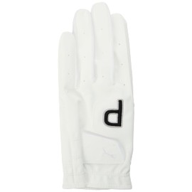 PUMA Men's Golf P Glove (Left Hand), bright white/puma black, 24