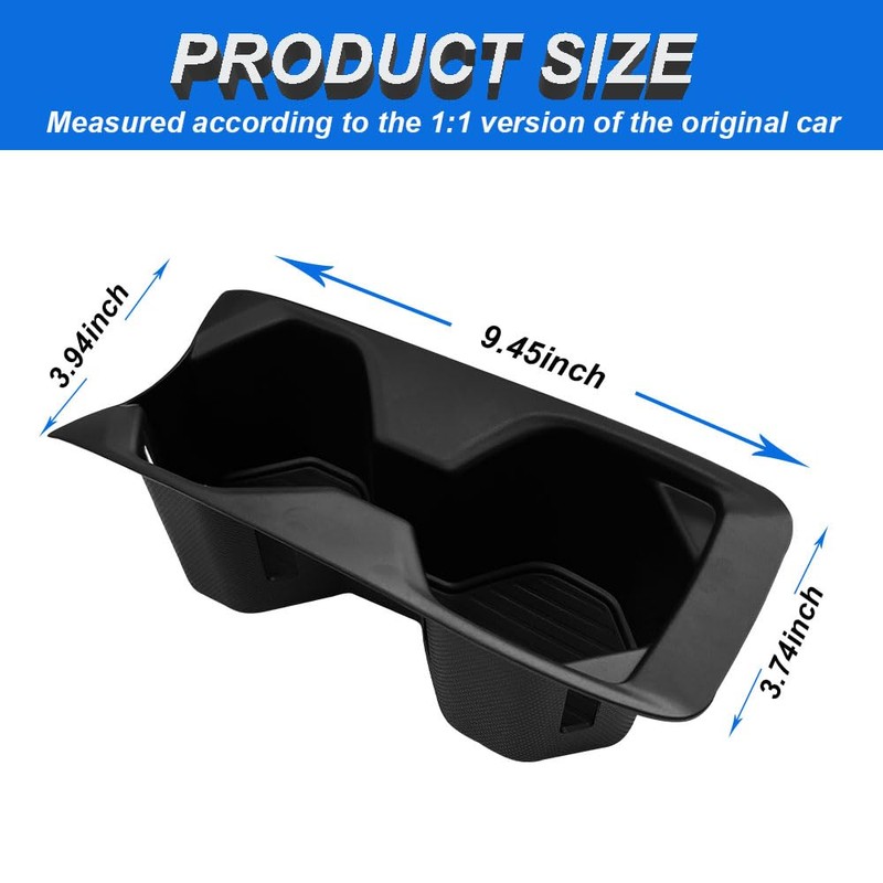 YUJIANQ Cup Holder Inserts for 2025 Toyota Camry Accessories Non-Slip