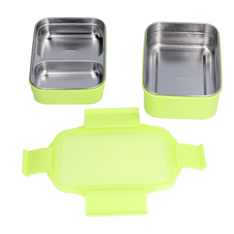 304 Stainless Steel Electric Lunch Box Double Layer Insulated Lunch
